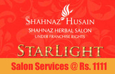 Shahnaz Hussain Starlight Herbal Salon & Spa (Ladies only)
