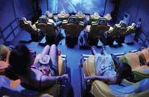 Extreme XD Theater's 6D Motion Ride