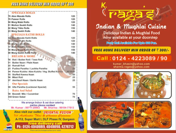 Indian Mughlai Food