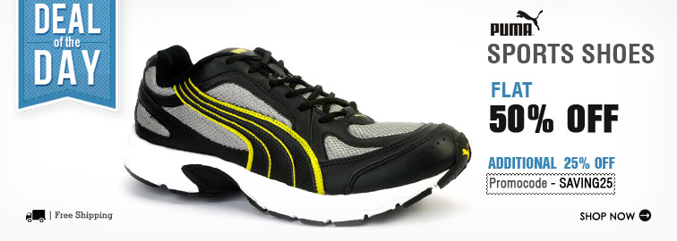 50 discount on puma shoes
