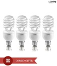LightO CFL 23W Set Of 4- Spiral Shape