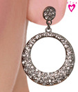 Diva Stunning Circle Earrings