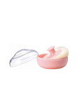 Pigeon Powder Case With Puff - Pink Color Pink