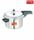 Prestige Deluxe Plus Aluminium Polished Cooker- 5 Ltrs
