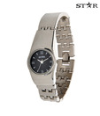 Star Black Roman Dial Watch