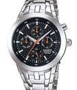Casio Edifice Black Dial Watch