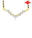 Sparkles Appealing Diamond Studded Mangalsutra