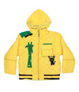 Fort Collins Yellow Hooded Jacket For Kids