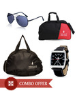 PCBC Watch - Gym Bag - Duffle Bag - Sunglasses Cracker Combo Offer