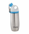 Polo White & Blue Stainless Steel Thermo Flask-350 ml