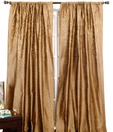 Deco Window Attractive Floral Jacquard Weave Door Curtain