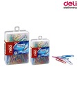 Deli Colored Paper Clips (pack of 12)
