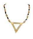 Craft & Culture Antique Golden Triangle Necklace