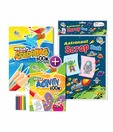 Gogo Kids Space Race Activity & Coloring Book Combo Pack (Pack of 2 sets)