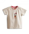Unamia White Reach For The Sun T-Shirt For Kids