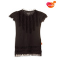 Unamia Cool Black Designer Top For Kids