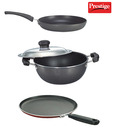 Prestige Omega Select Plus Aluminium Cookware Set (3 pcs) -BYK