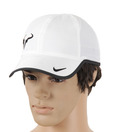 Nike White & Black Tennis Cap