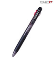 Tombow Compact Reporter 2 Color Ink Ball Pen (Pack Of 3 Pcs)