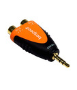 Bespeco SLAD380 Stereo Jack Male Plug / RCA Female Socket (2X)