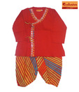 Exclusive from Jaipur Red Dhoti Kurta For Kids