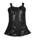 Kilkari Pretty Black A-Line Dress For Kids