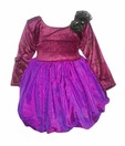 Kilkari Fuschia Pink Balloon Frock For Kids