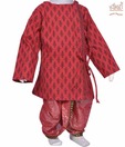 Kilkari Fashionable Red Angrakha