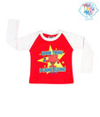 Nauti Nati Red Chiffon Ruffle Dress For Kids For Kids