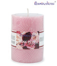 Illuminations Rose Pillar Candle