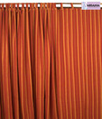 ARIANA Cocoa Maroon Door Curtains
