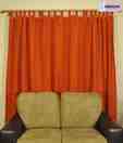 ARIANA Rose Rust Door Curtains