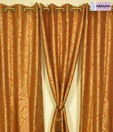 ARIANA Paisley  Rust XL Door Curtains