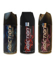 Adiction Men Deo (Paris, Rome, Sydney)-Each 150 ml