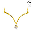 Ag Real Diamond One Heart Likable Tanmaniya