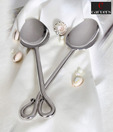 Carvers Premium Stainless Steel Round Ended Service Set
