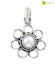 Opaleena Floral Natural Pearl Pendant