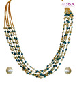 Nisa Pearls Alluring Necklace Set