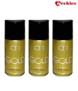 01 Gold Deo  (150 ml Each) Pack of 3