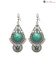 Art Mannia Astonishing Green Stone Earrings