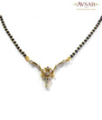 Avsar Real Gold and Diamond Fashionable Bridal Mangalsutra