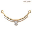 Avsar Real Gold and Diamond  Traditional Mangalsutra