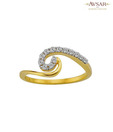 Avsar Designer Gold & Diamond Ring