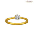 Avsar Divine Gold & Diamond Ring