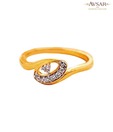 Avsar Graceful Gold & Diamond Ring
