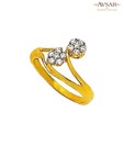 Avsar Pretty Gold & Diamond Ring