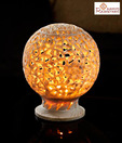 Aapno Rajasthan Round Carved T-lite Holder