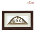 Aapno Rajasthan HandCrafted Tribal Metal Craft With Rosewood Frame_03