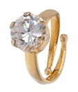 Aiza Vibrant Round Cut AD Ring