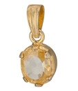 Aiza Graceful Topaz Pendant